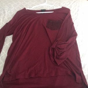 3/4 length sleeve shirt